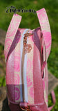 "Mini" Erica Bowler Bag - Pink Roses