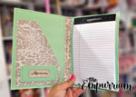 Snow Leopard and Mint - Notepad Cover