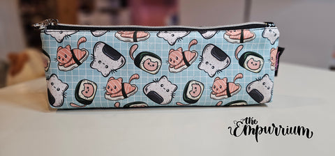 Pencil Pouch - Sushi Cats