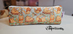 Pencil Pouch - Fall Orange Cats