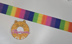 Bright Rainbow Ombre - 1.5" Wide Webbing