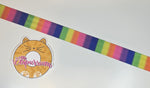 Bright Rainbow Ombre - 1" Wide Webbing