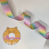 Pastel Rainbow Ombre - 1" Wide Webbing