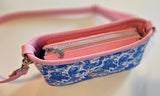 Pisces Crossbody - Blue Porcelain Cats