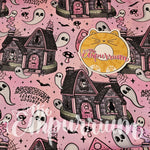 Haunted Houses - Cotton Woven by the HALF Yard