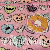 Spooky Sweethearts - Cotton Woven by the HALF Yard