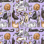 Catris Purple - Smooth Vinyl Roll