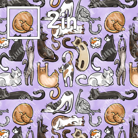 Catris Purple - Smooth Vinyl Roll