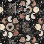 Dark Moon Phase Cats - Smooth Vinyl Roll