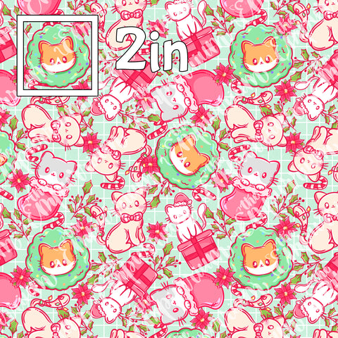 Festive Cats - WPCotton