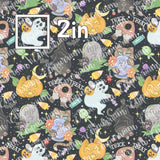 Hallo-Kitties - Cotton Woven by the HALF Yard