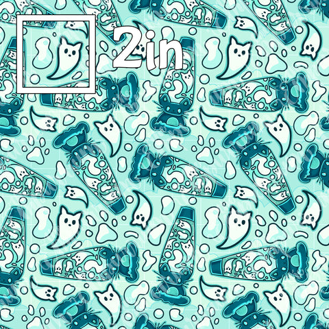 Lava Lamp Cat - Cotton Woven by the HALF Yard