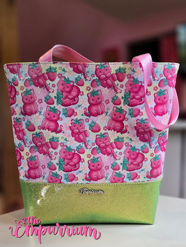 Strawberry Kitties - Tuesday Tote