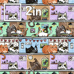 Sushi Cats - Cotton Woven by the HALF Yard