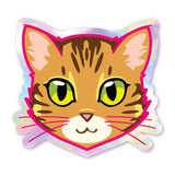 Bengal Kitty - Holographic Cat Sticker