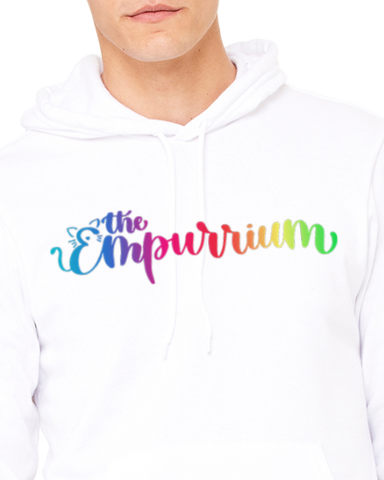 Rainbow Logo - The Empurrium Hooded Sweatshirt