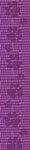 Purple - Debossed Paw Print Webbing - 1.5" Wide Webbing