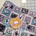 Pastel Spooky Stamps - Smooth Vinyl Roll