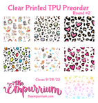 Clear Printed TPU Vinyl PREORDER #2