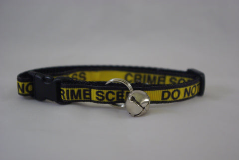 Halloween Cat Collar -Crime Scene