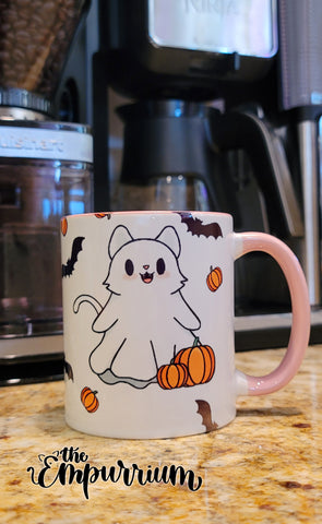 Ghost Kitty 11oz Mug