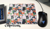 Christmas Kitties Stacked - Mouse Pad
