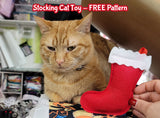 Stocking Cat Toy PATTERN - Digital Download ONLY