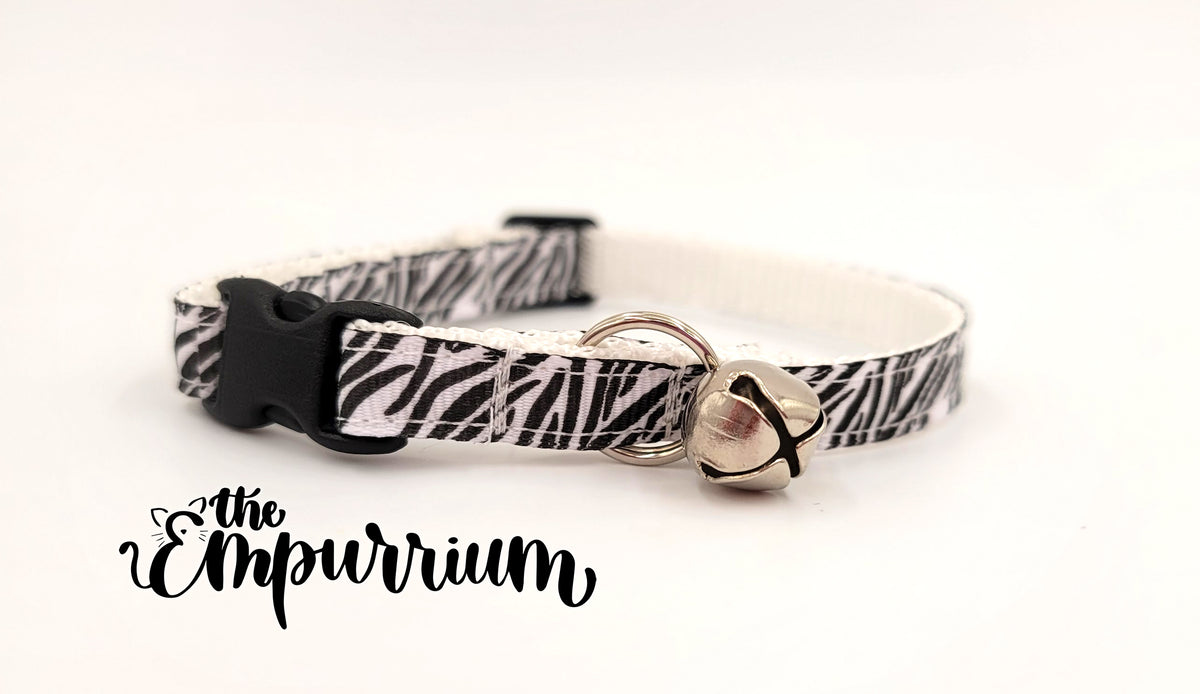 Cat Collar - Zebra – TheEmpurrium
